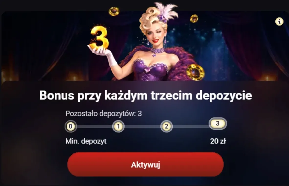 Sekcja promocji i ofert bonusowych w kasynie internetowym Altaris Casino